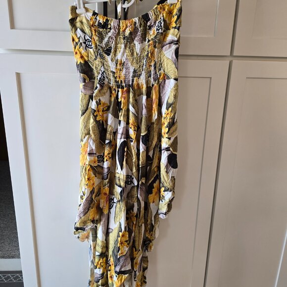 Steven Wear Aloha Hawaii One Size Halter/Strapless Stretch Dress Maxi - Picture 2 of 7